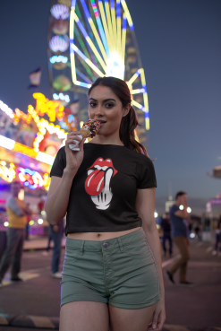 Rolling Stone Women Crop Top