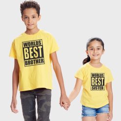World's Best Brother/Sister Tshirt