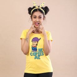 Alternative view of He/She Copies Me T-Shirt