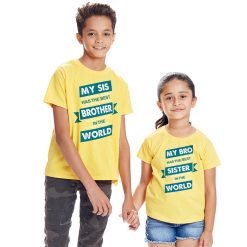 The Best Bro/Sis In The World Tshirt
