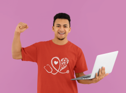 Heart Stethescope Unisex T-Shirt