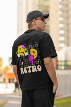 Alternative view of Retro Lazy Oversized T-shirt
