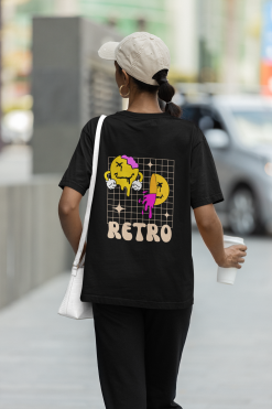 Retro Lazy Oversized T-shirt