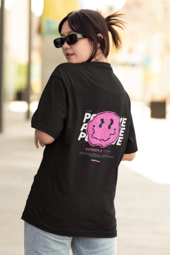 Alternative view of Positive Smile Oversized T-shirt