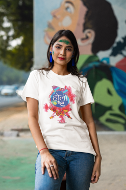 Alternative view of Holi Hai T-shirt