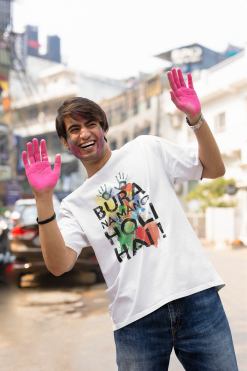 Bura na mano Holi T-shirt