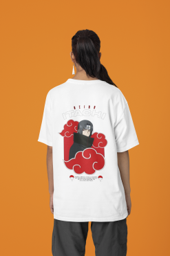 Itachi Over Size Tshirt (White)
