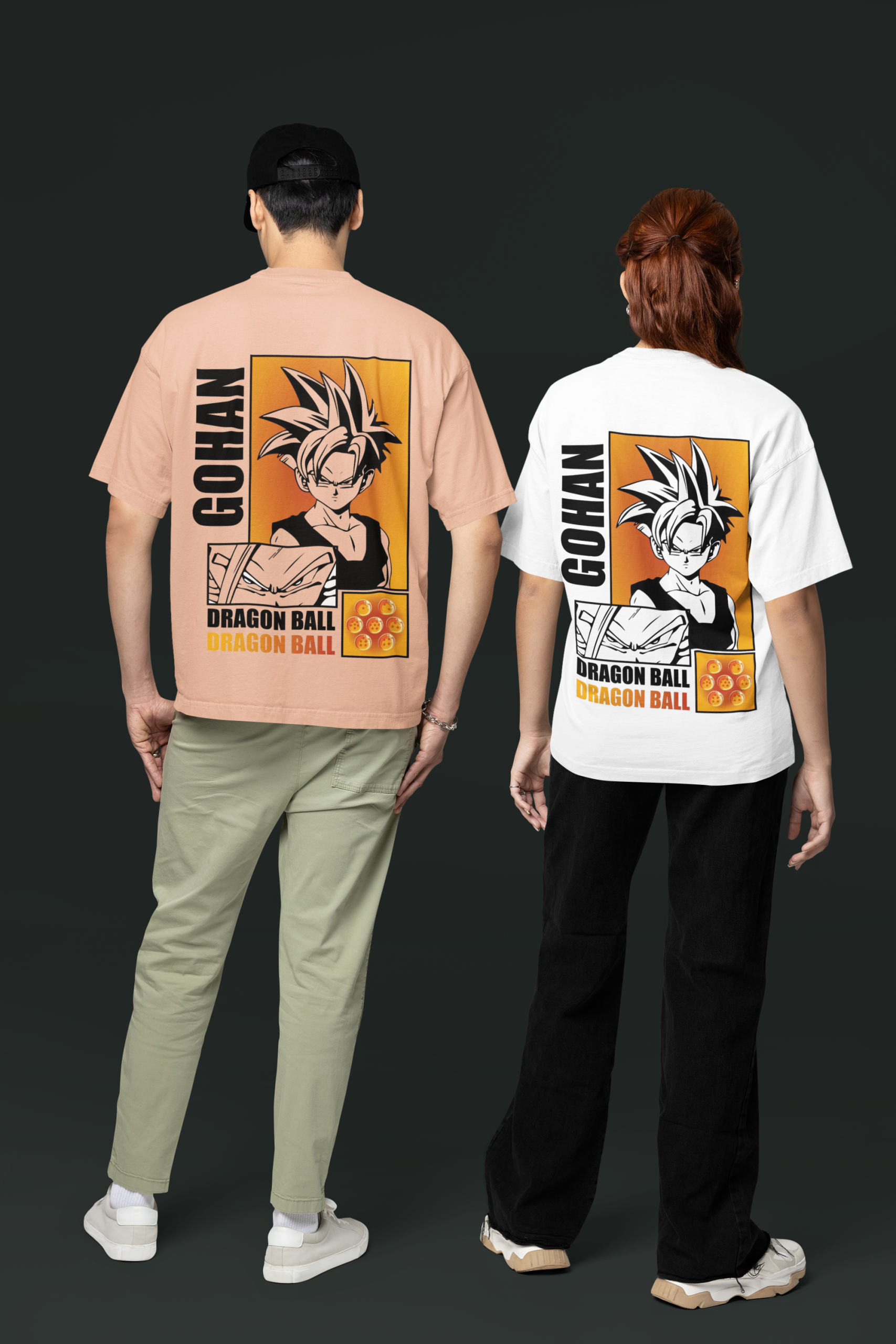 Dragon Ball Gohan Over Size Tshirt